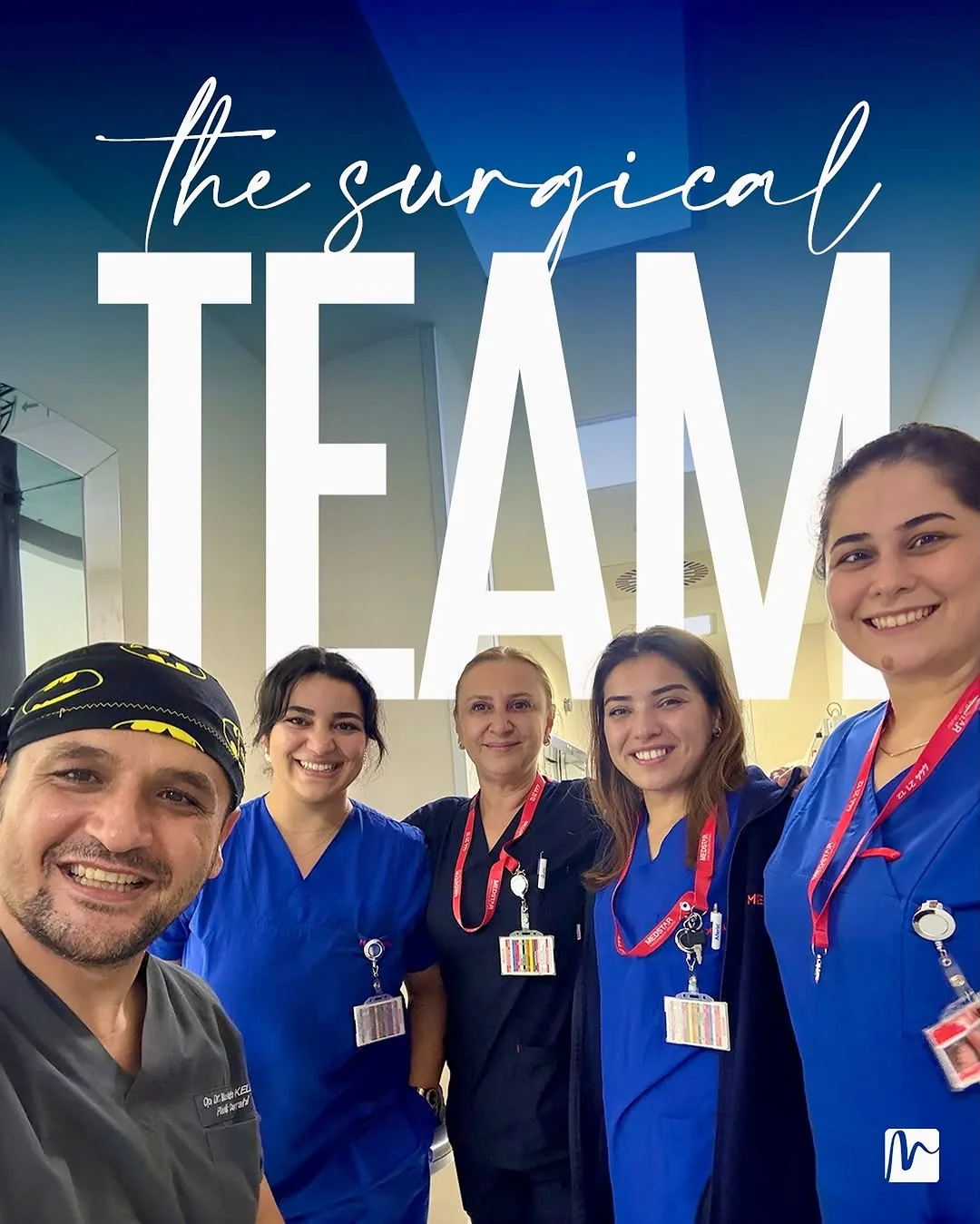 Op. Dr. Mustafa Keles und sein Operationsteam — Antalya